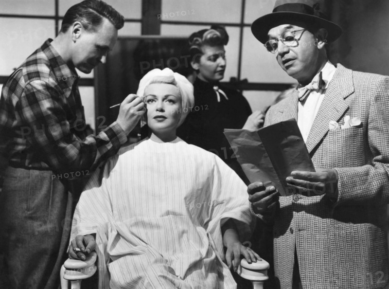 Lana Turner and Sammy White, on-set of the Film, "The Bad and the Beautiful", 1952