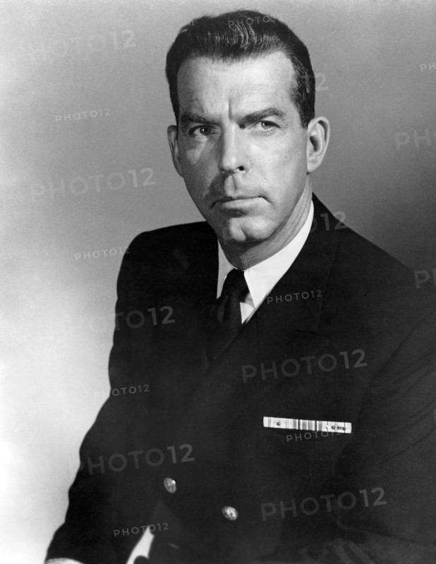 Fred MacMurray, Promotional Portrait, on-set of the Film, "The Caine Mutiny", 1954