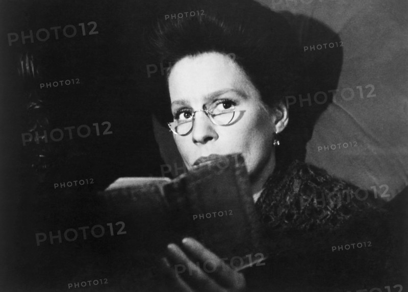 Liv Ullman, on-set of the Film, "Cries and Whispers", 1972