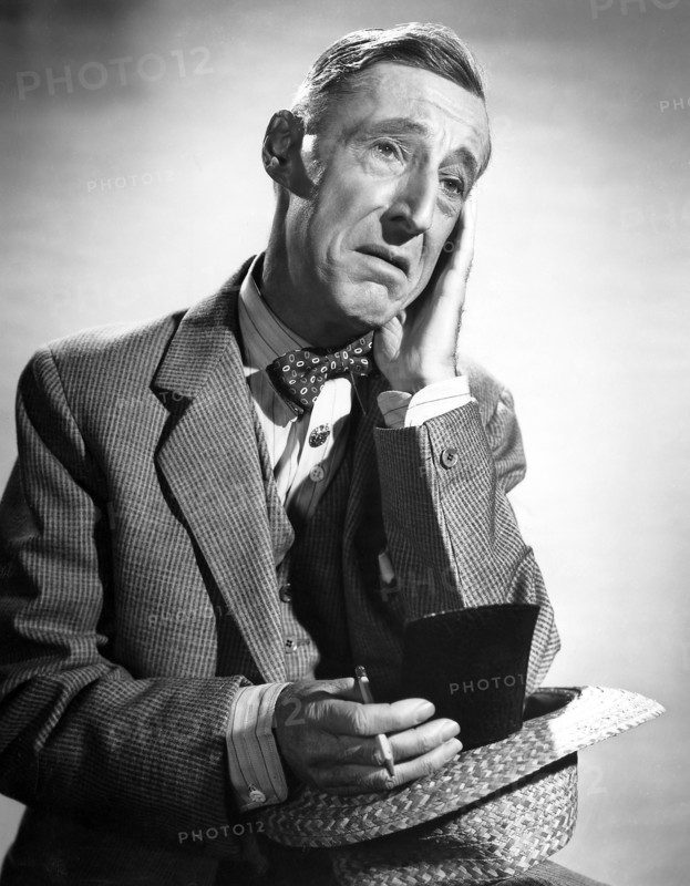 Percy Kilbride, on-set of the Film "State Fair", 20th Century Fox, 1945