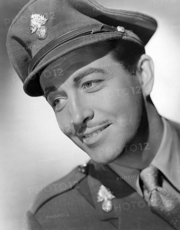 Robert Taylor, Publicity Portrait for the Film "Waterloo Bridge", 1940