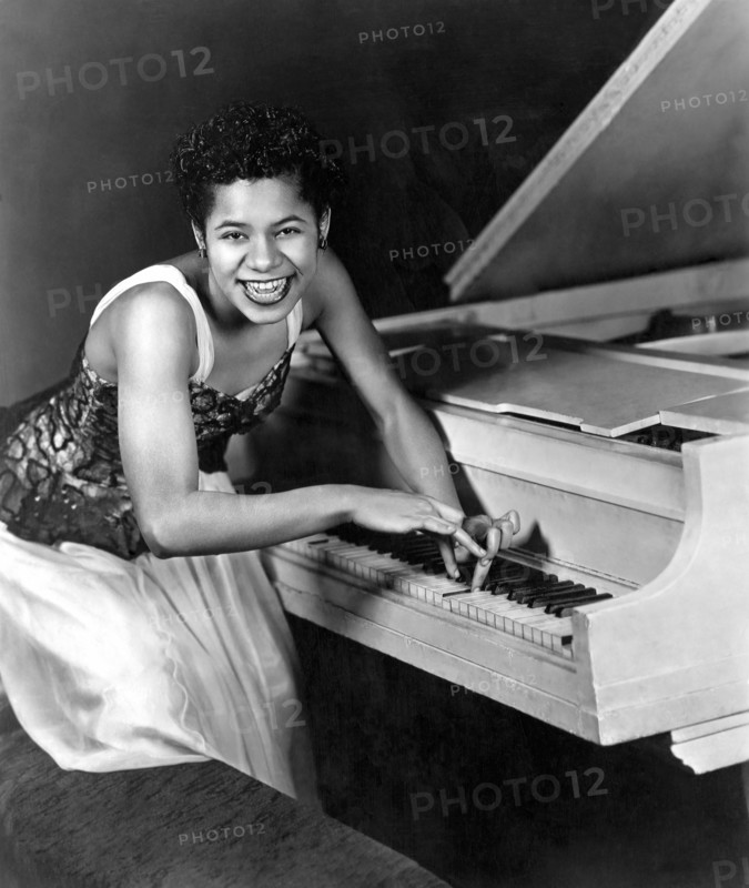Dorothy Donegan, Smiling Portrait at Piano, circa 1940's