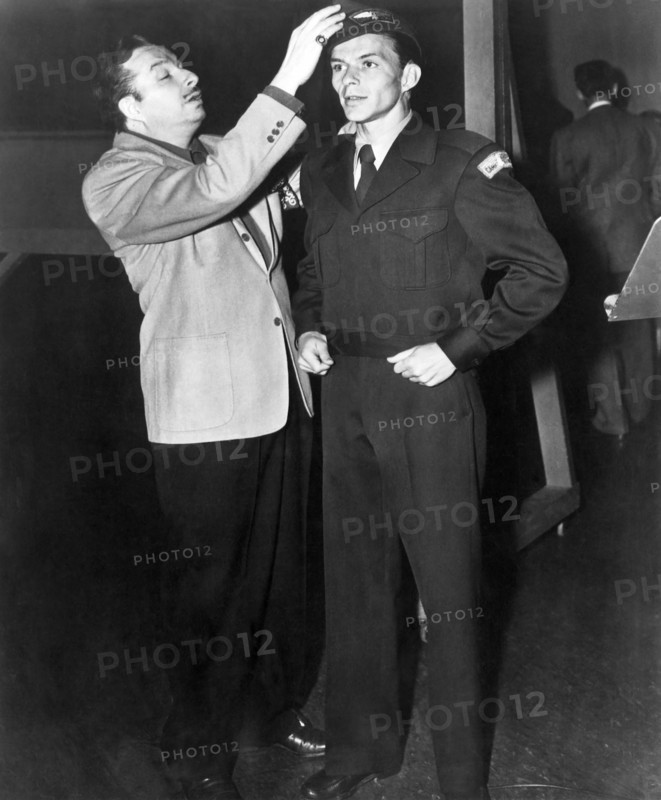 Xavier Cugat, Frank Sinatra, circa 1940's