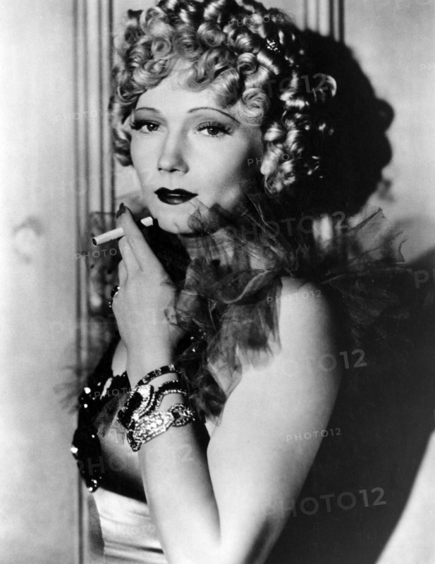 Gilda Gray, Portrait with Cigarette, circa late 1920's