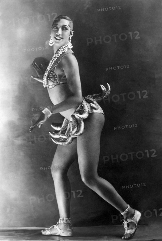 Josephine Baker, La Folie Du Jour revue at Folies-Bergere, Paris, 1926