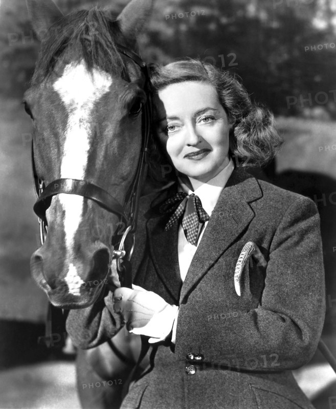 Bette Davis, on-set of the Film "Another Man's Poison", 1952