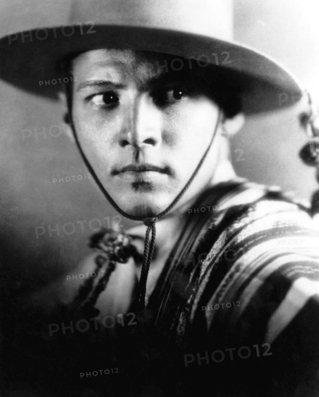 Rudolph Valentino, Publicity Portrait for the Silent Film "The Four Horsemen of the Apocalypse", 1921