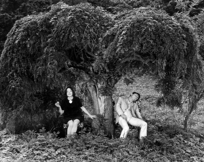 Jitka Novakova, Karel Novak, on-set of the Film "Fruit of Paradise" (aka Ovoce Stromu Rajskych Jime), 1969