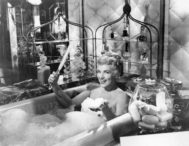Judy Holliday, on-set of the Film "It Should Happen to You", 1954