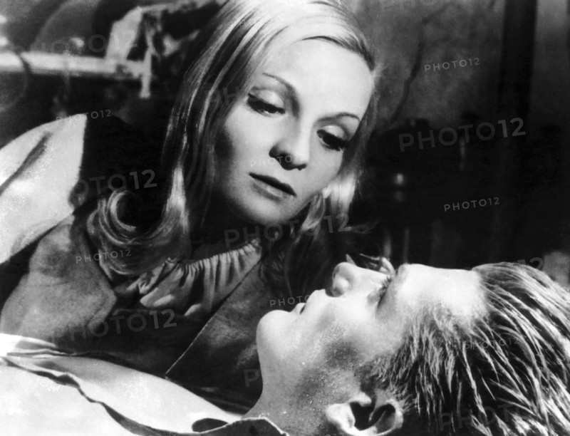 Madeleine Sologne, Jean Marais, on-set of the Film "Love Eternal" (aka L'eternel Retour, aka The Eternal Return), 1943