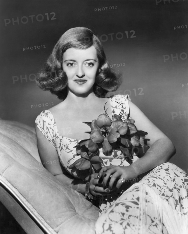 Bette Davis, Publicity Portrait for the Film "The Man Who Came to Dinner", 1942