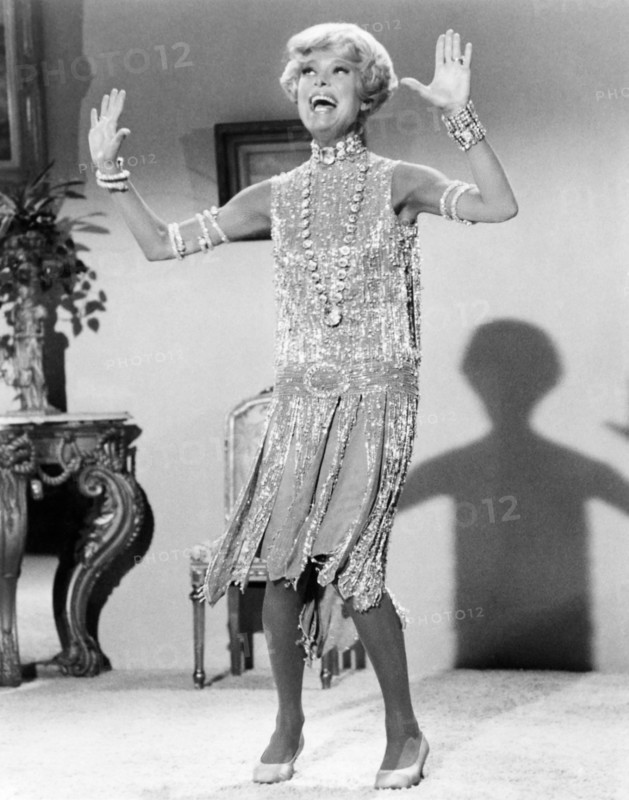 Carol Channing, on-set of the Film "Thoroughly Modern Millie", 1967