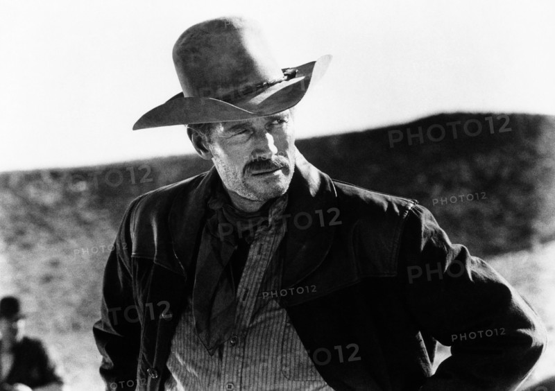 Charlton Heston, on-set of the Film "Will Penny", 1967
