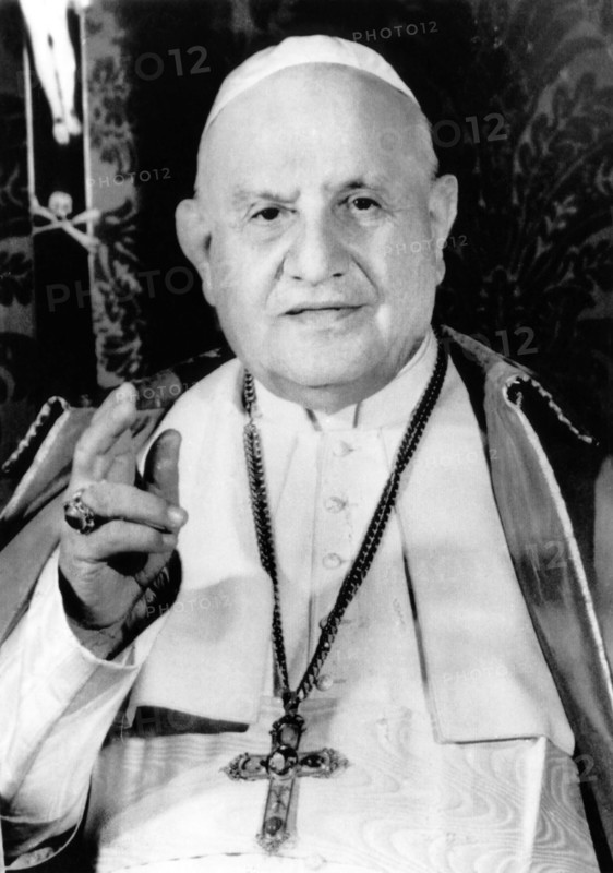 Pope-elect John XXIII before his elevation, 1958