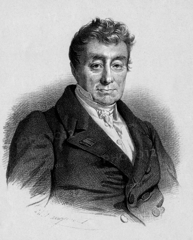 Marquis de Lafayette, Portrait, circa 1820's