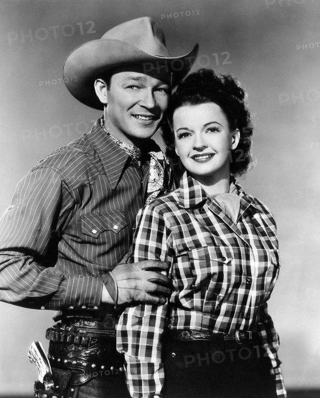 Roy Rogers, Dale Evans, Portrait, circa 1950