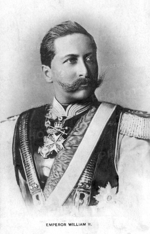 Wilhelm II (1859-1941), Emperor of Germany and King of Prussia (1888-1918), Portrait, circa 1890's