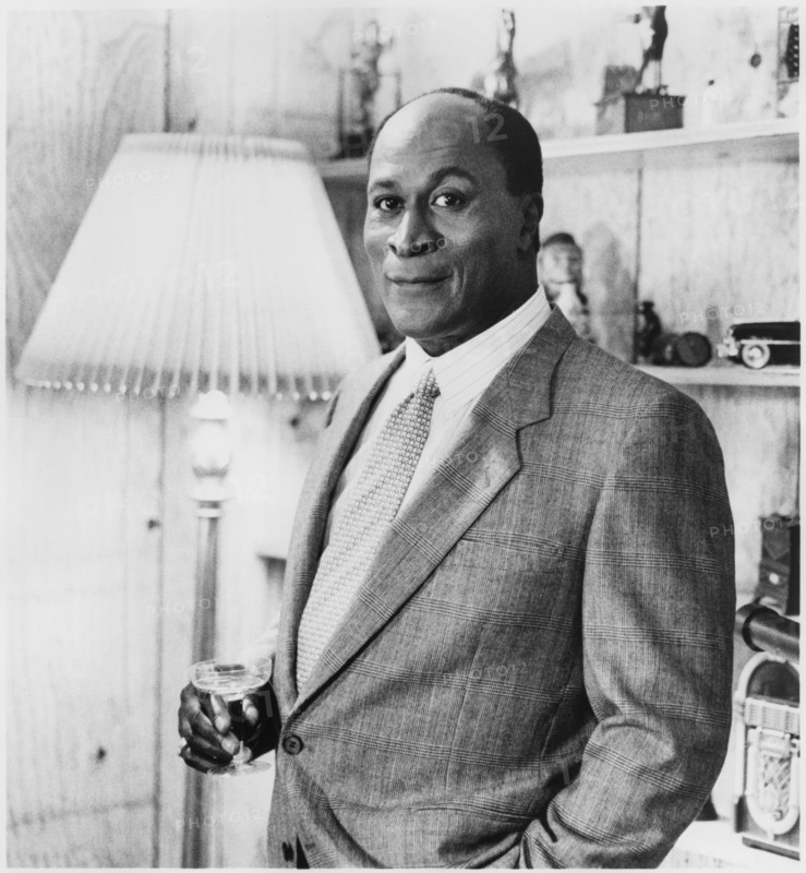 Jon Amos, on-set of the Film "Coming to America", 1988