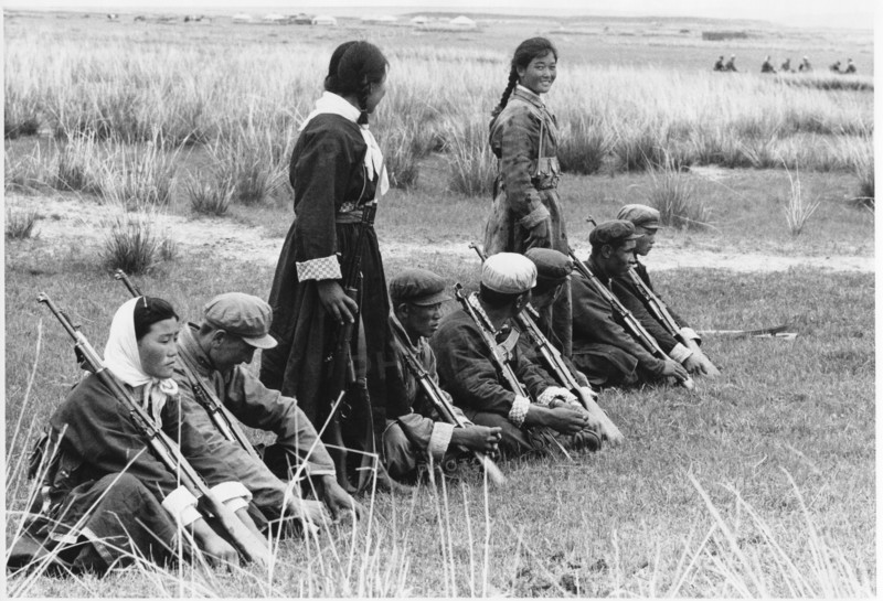 “Militia Team in Shilingala Inner Mongolia”, Film Still, from the Documentary Film "Report from China", 1973