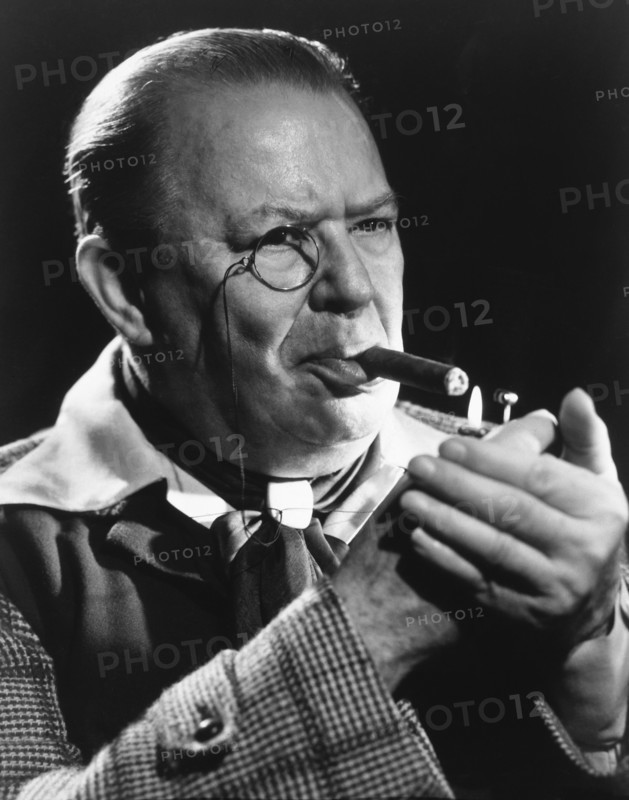 Charles Coburn, Publicity Portrait for the Film "The More the Merrier", 1943