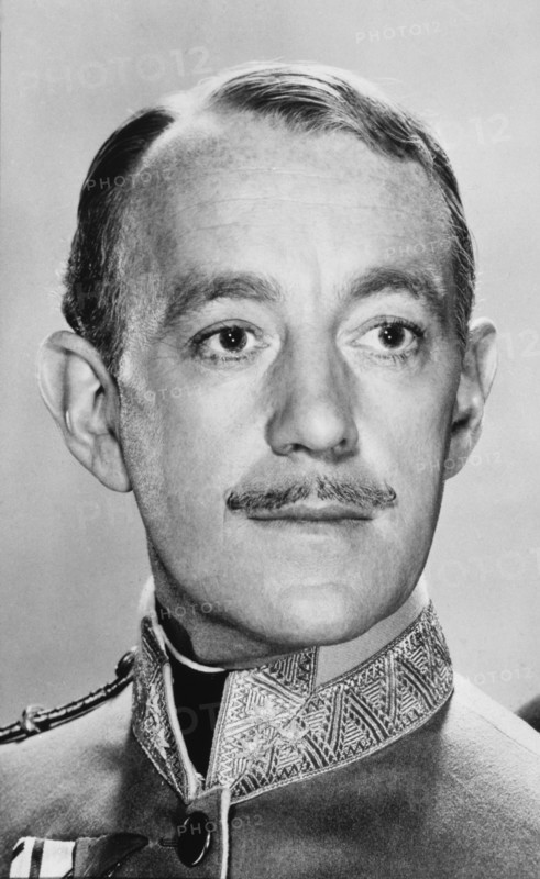 Alec Guinness, Portrait from the Film "The Swan", 1956
