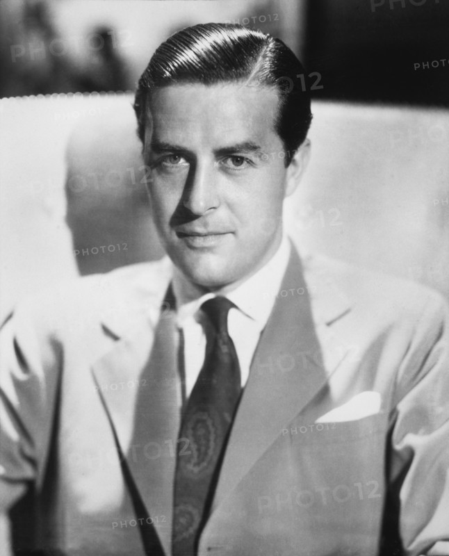 Actor Ray Milland, Portrait, 1945