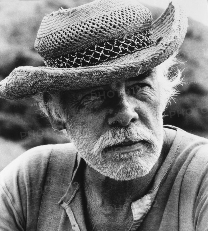 Lee Marvin, on-set of the Film "Shout at the Devil", 1976