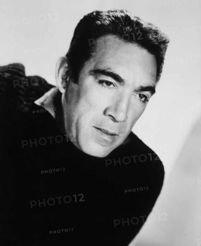 Anthony Quinn, Publicity Portrait from the Film "The Wild Party", 1956