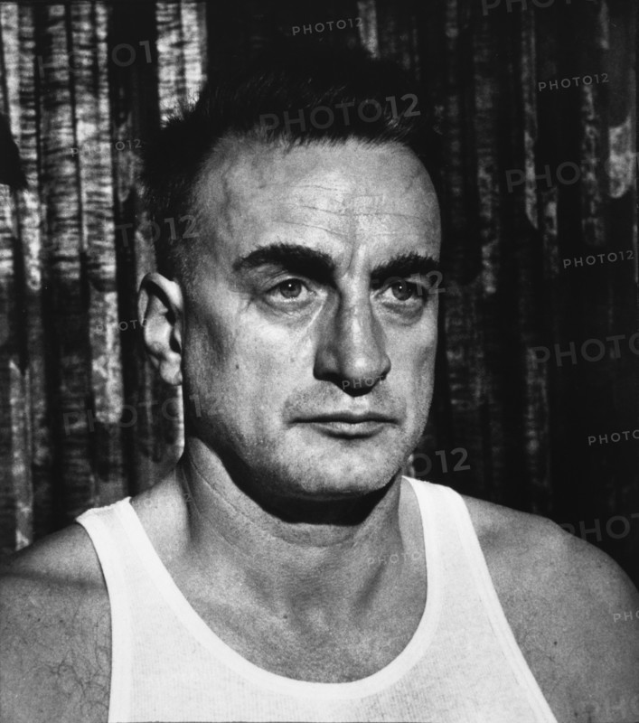 George C. Scott, on-set of the Film "Rage", 1972