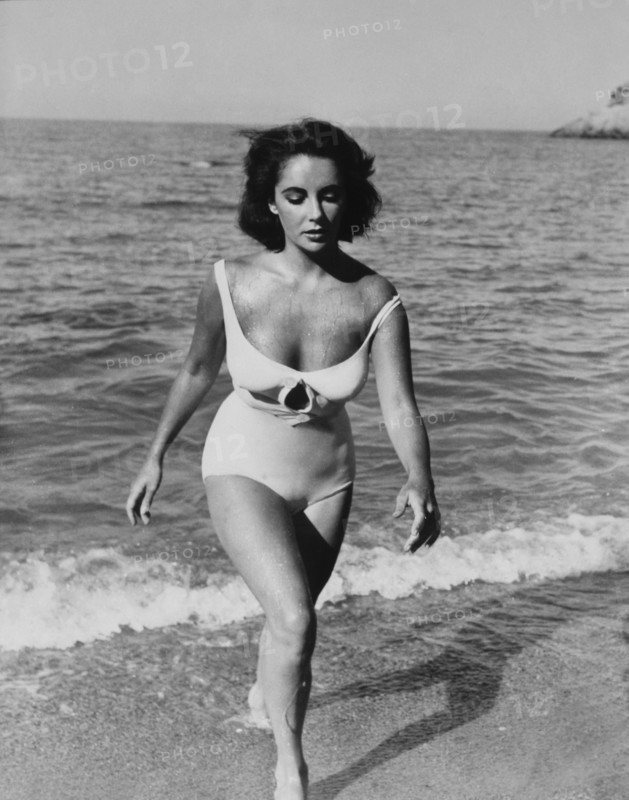 Elizabeth Taylor, On-set of the Film "Suddenly, Last Summer", 1959