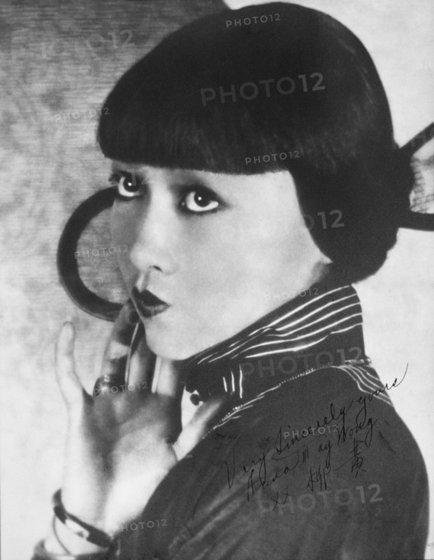 Actress Anna May Wong, Publicity Portrait, 1924