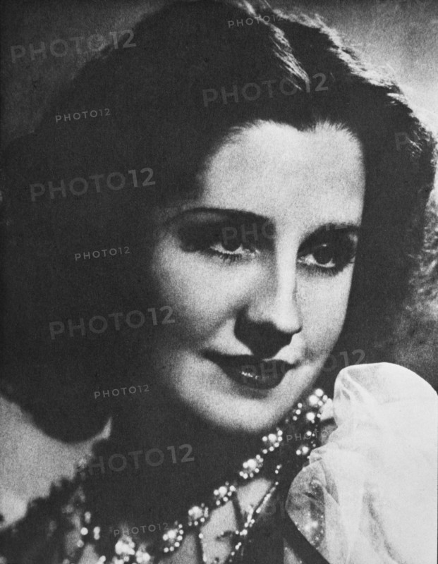 Actress Norma Shearer, Close-Up Portrait, circa 1920's