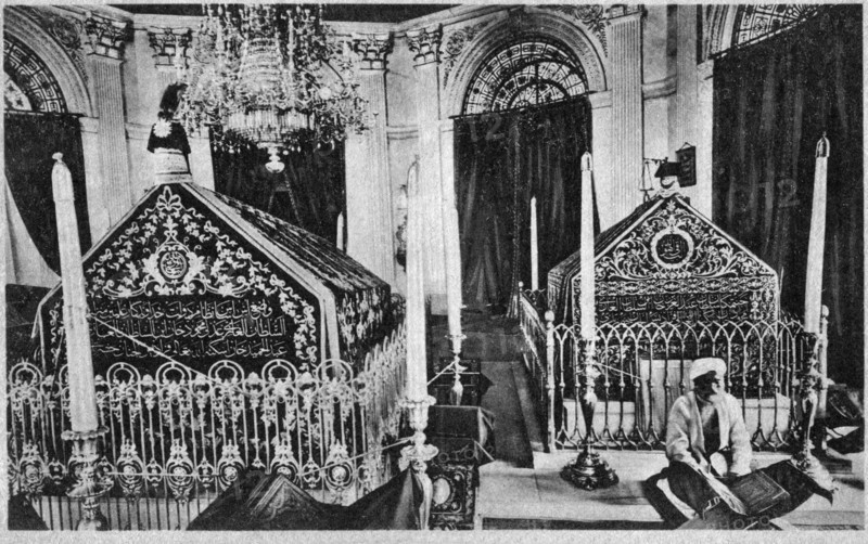 Tombs of Sultan Mahmoud II and Abd-ul-Aziz, Constantinople, Turkey, circa 1900