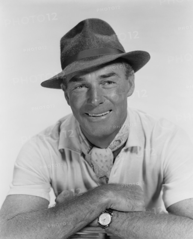 Randolph Scott, Publicity Portrait for the Film “Shoot Out at Medicine Bend”, 1957