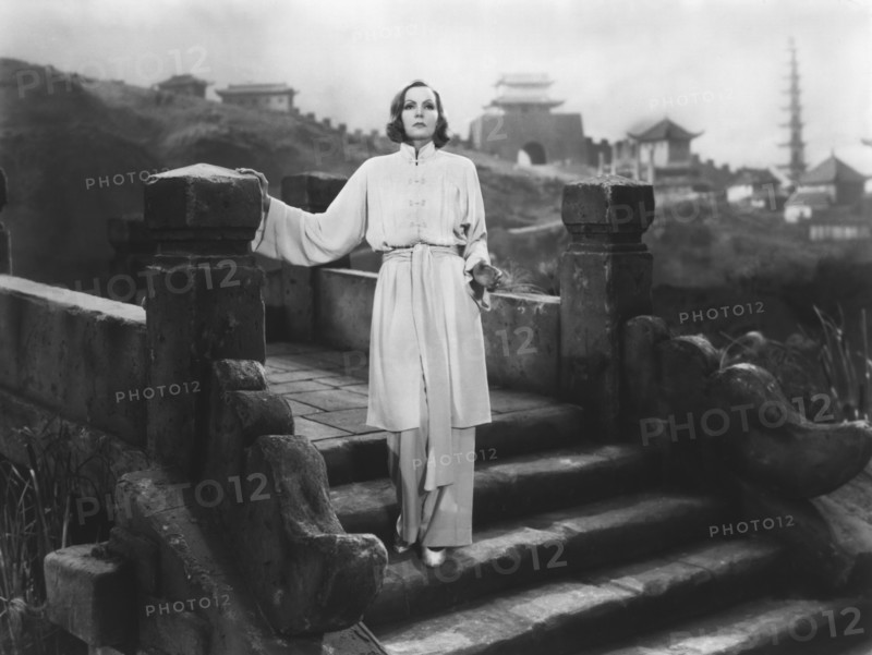 Greta Garbo on-set of the Film, "The Painted Veil", MGM, 1934