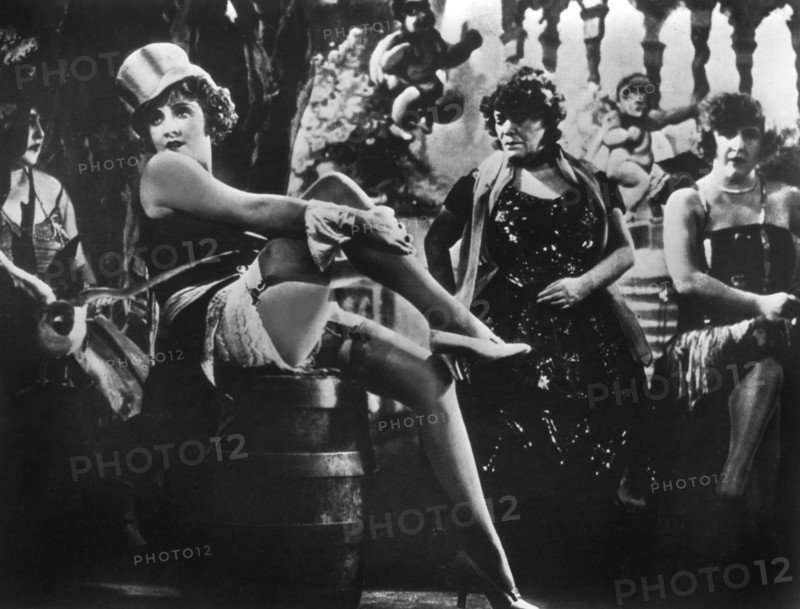 Marlene Dietrich, on-set of the Film, "The Blue Angel (Der blau Engel)", 1930