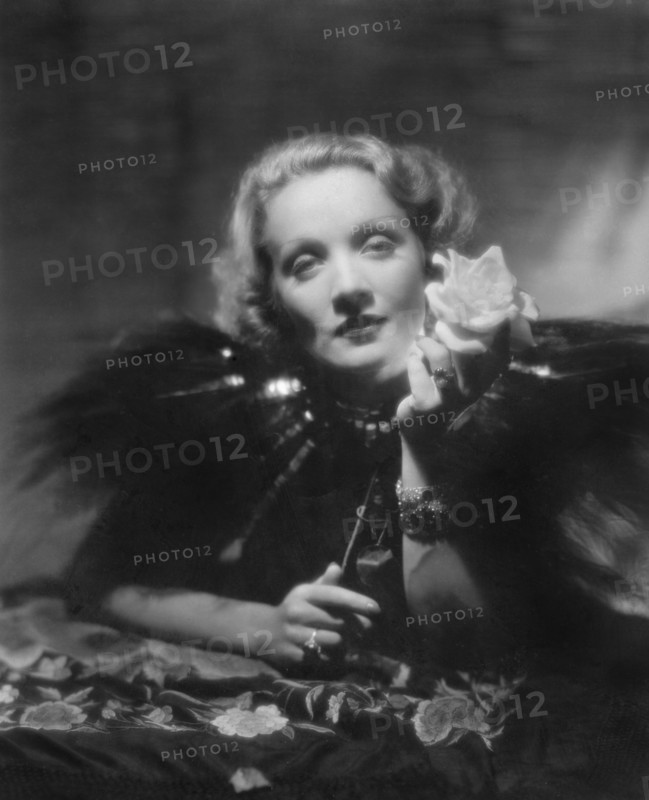 Marlene Dietrich, on-set of the Film, "The Scarlett Empress", Paramount Pictures, 1934