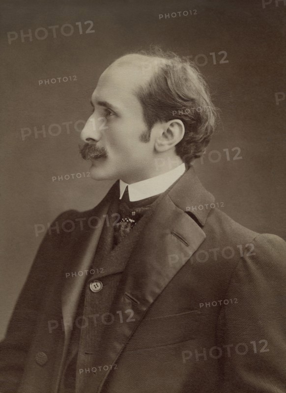 Edmond Rostand (1868-1918), French Poet and Dramatist , Portrait, 1910
