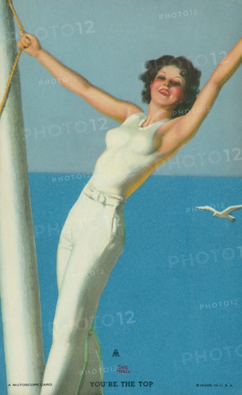 "You're The Top", Mutoscope Card, 1940s