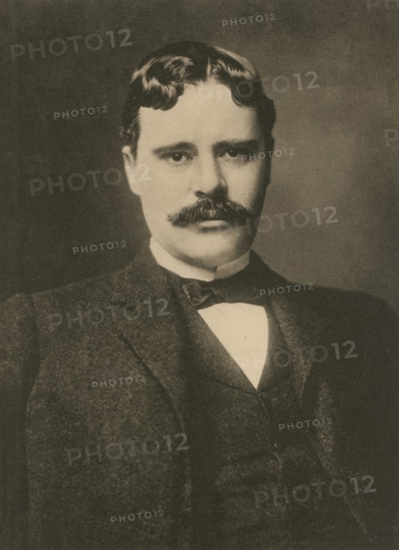 Owen Wister (1860-1938), American Writer Best Remembered for American Western Fiction, Portrait, 1900