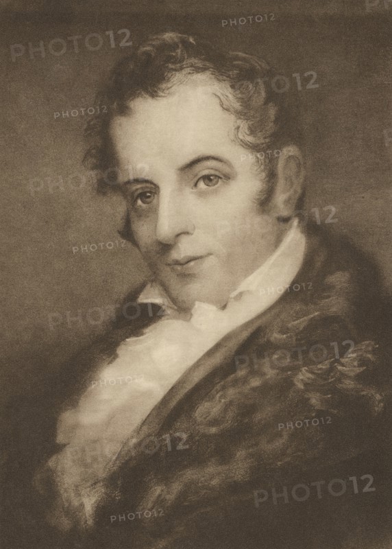 Washington Irving (1783-1859), American Writer and Diplomat, Portrait