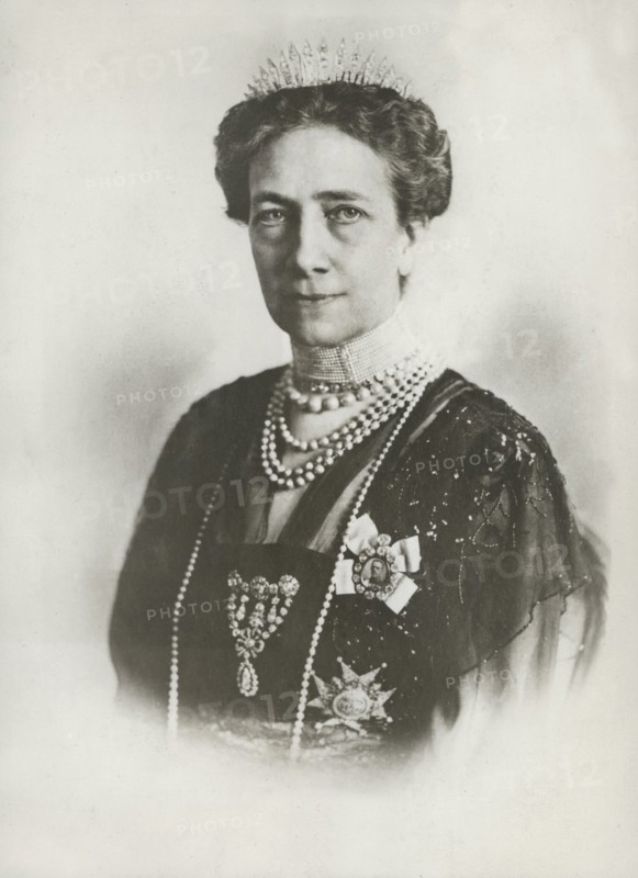 Victoria of Baden (1862-1930), Queen Consort of Sweden 1907-30, Portrait, 1929
