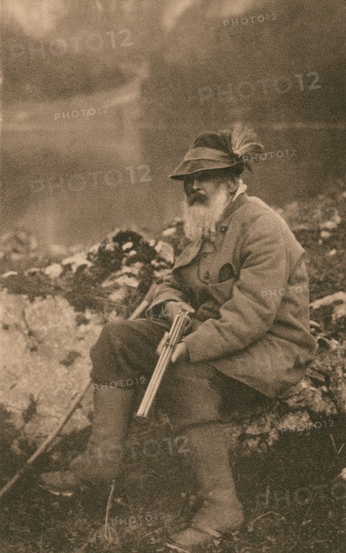 Luitpold (1821-1912), Prince Regent of Bavaria, Hunting Portrait, 1911