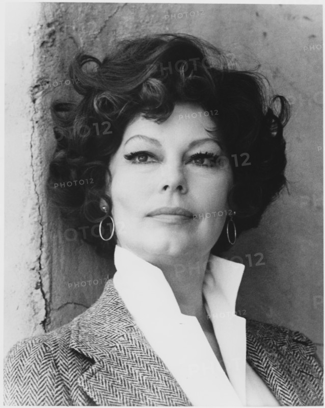 Ava Gardner, Portrait, on-set of the Film, "Earthquake", 1974