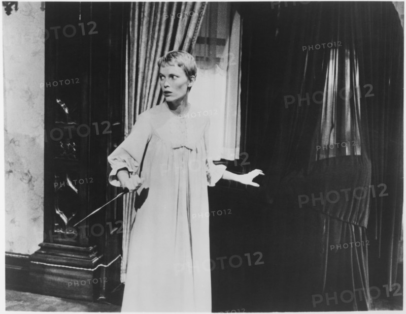 Mia Farrow, on-set of the Film, "Rosemary's Baby", 1968