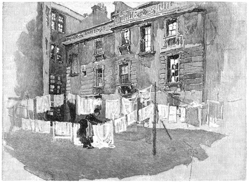 Lodging of Scottish Philosopher Adam Ferguson, Sciennes House, 2 Sciennes Hill, Edinburgh, Scotland, Harper's New Monthly Magazine, Illustration, March 1891