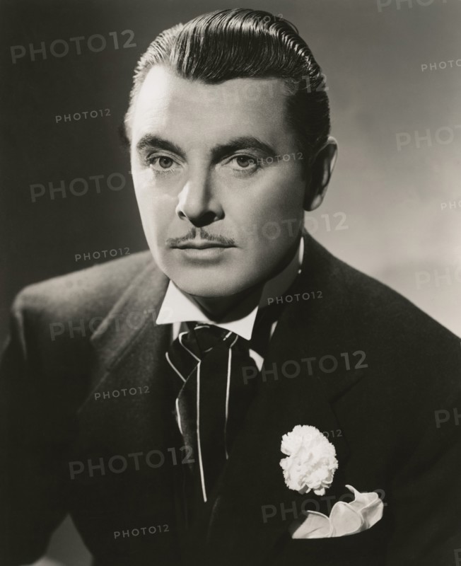 George Brent, Publicity Portrait for the Film, "'Til We Meet Again", Warner Bros., 1940