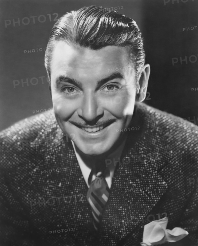 George Brent, Publicity Portrait for the Film, "Honeymoon for Three", Warner Bros., 1941