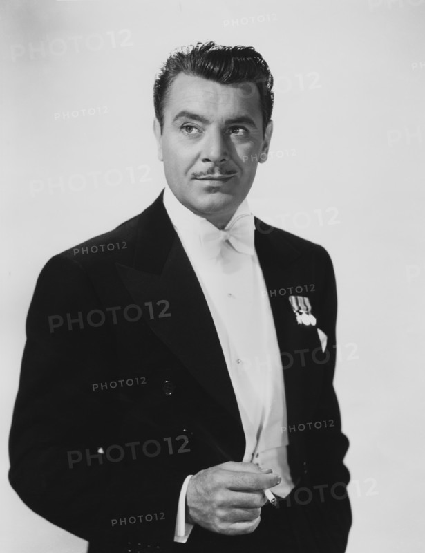 George Brent, Publicity Portrait for the Film, "The Rains Came", 20th Century Fox, 1939