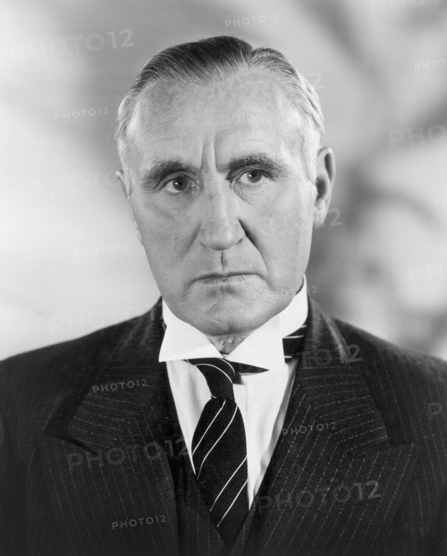 Donald Crisp, Publicity Portrait for the Film, "Beloved Brat", First National Picture, 1938